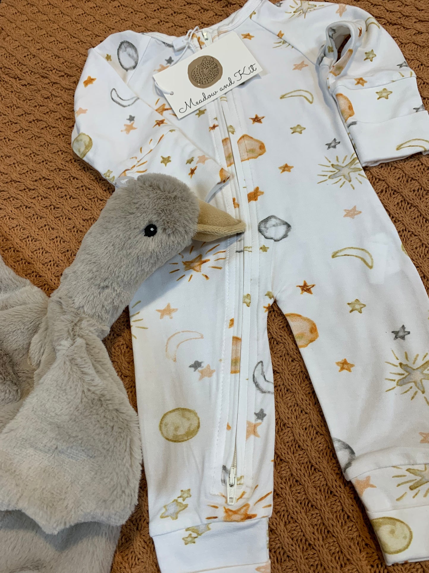 Meadow and Kit Onesie - Aurora