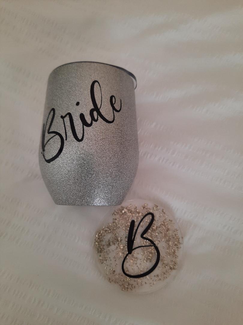 Glittered Drinkware - Personalised
