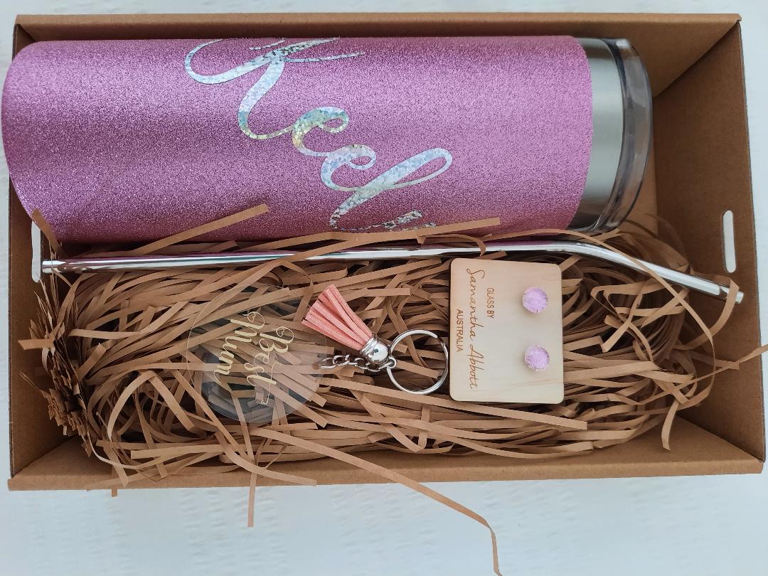 Glittered Drinkware - Personalised