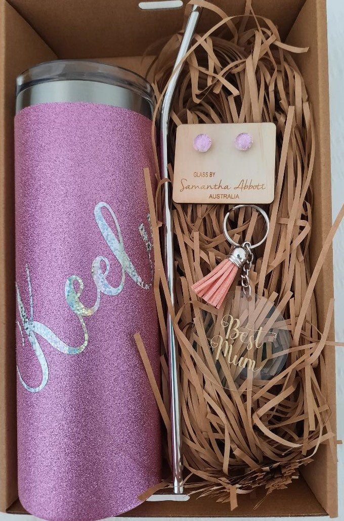 Glittered Drinkware - Personalised