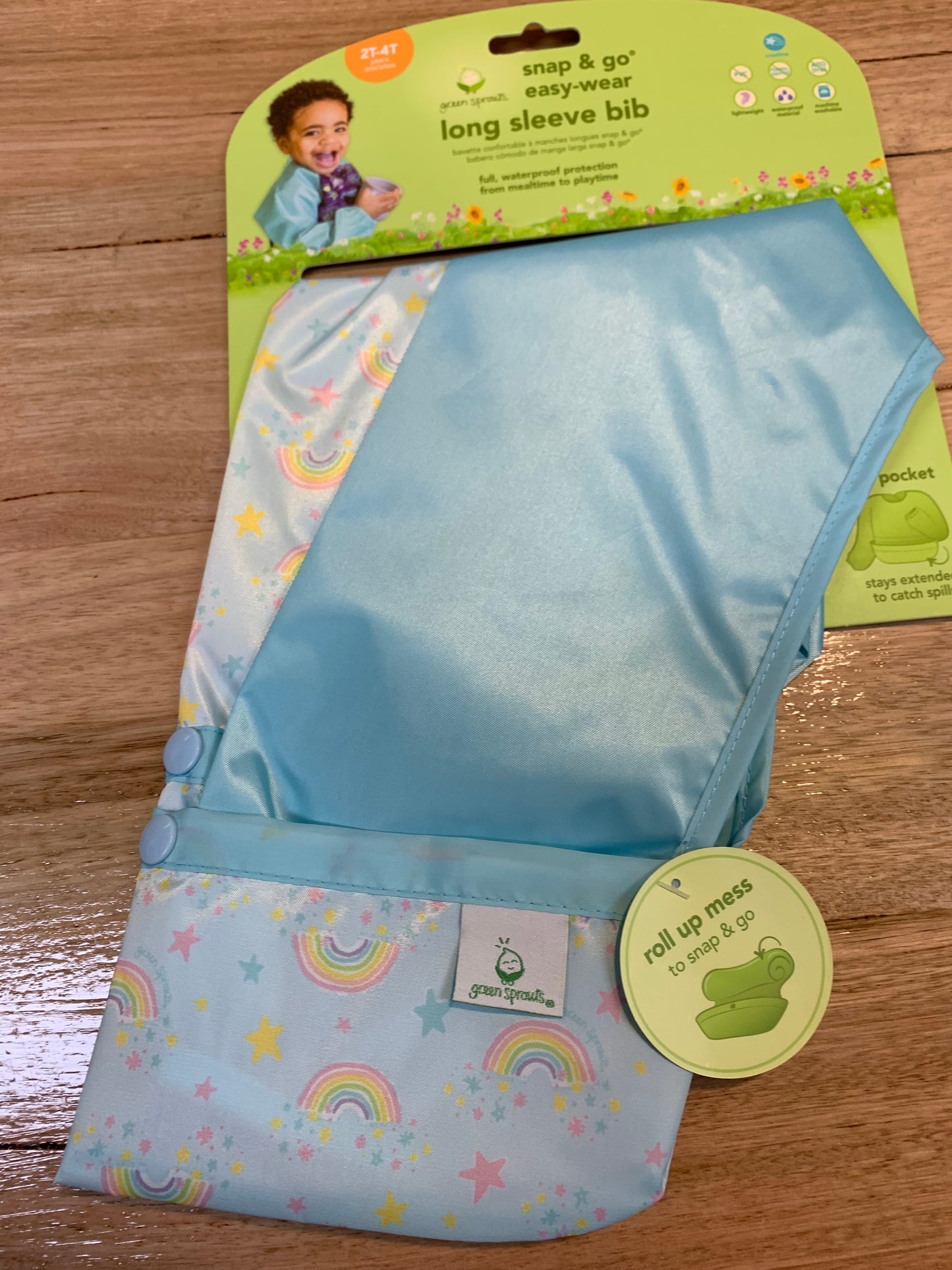 Green Sprouts Snap Lock Bib