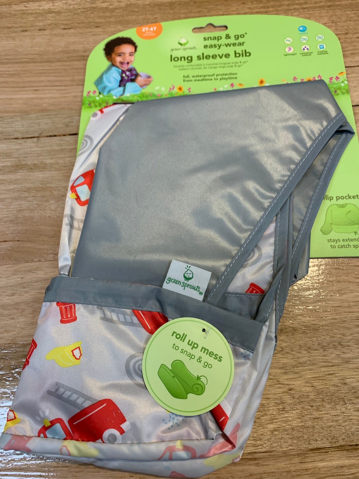 Green Sprouts Snap Lock Bib