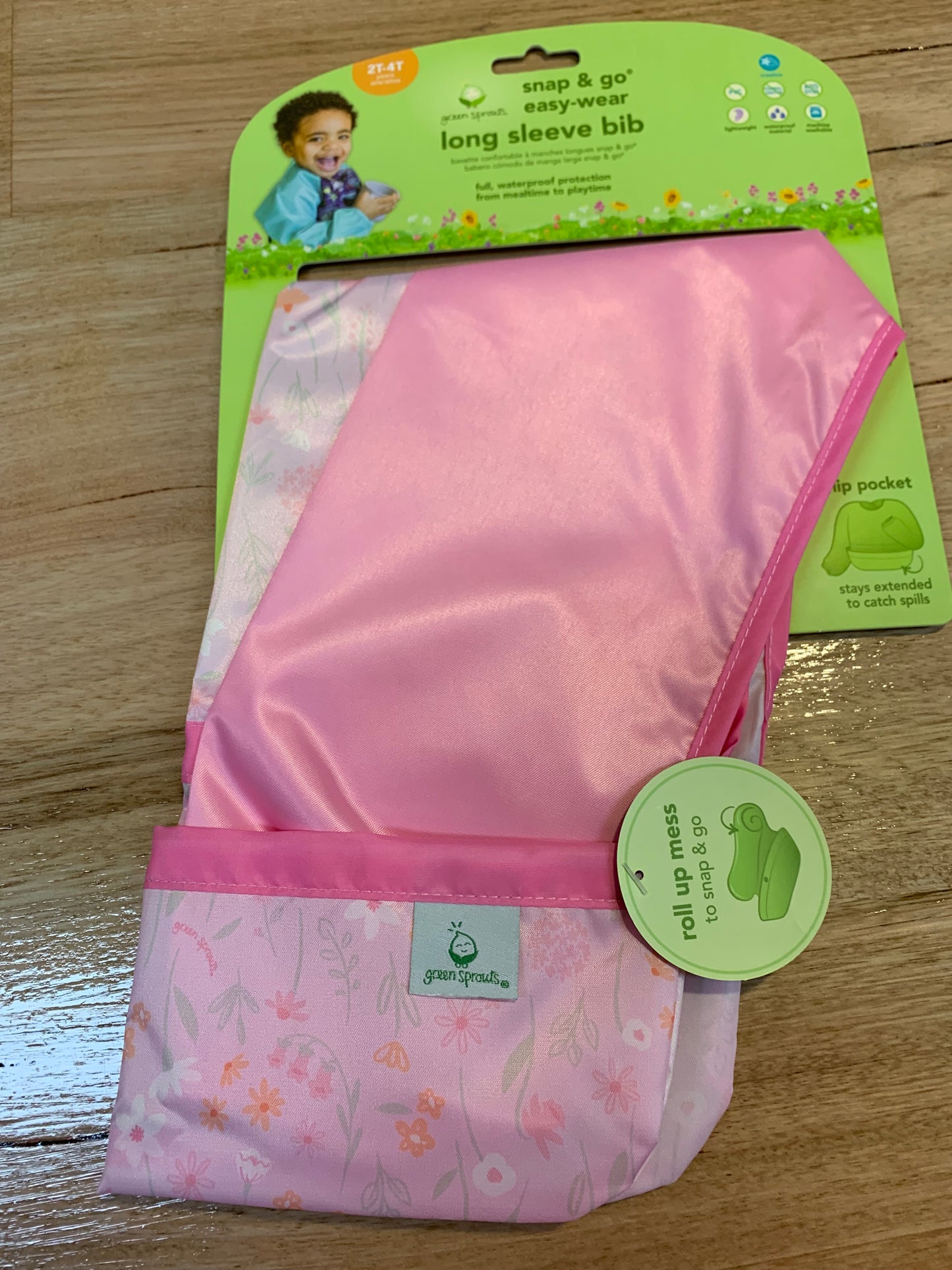 Green Sprouts Snap Lock Bib