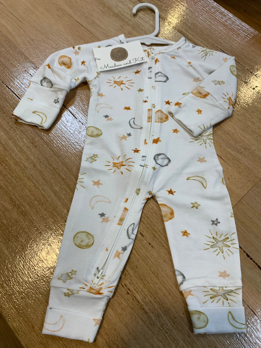 Meadow and Kit Onesie - Aurora