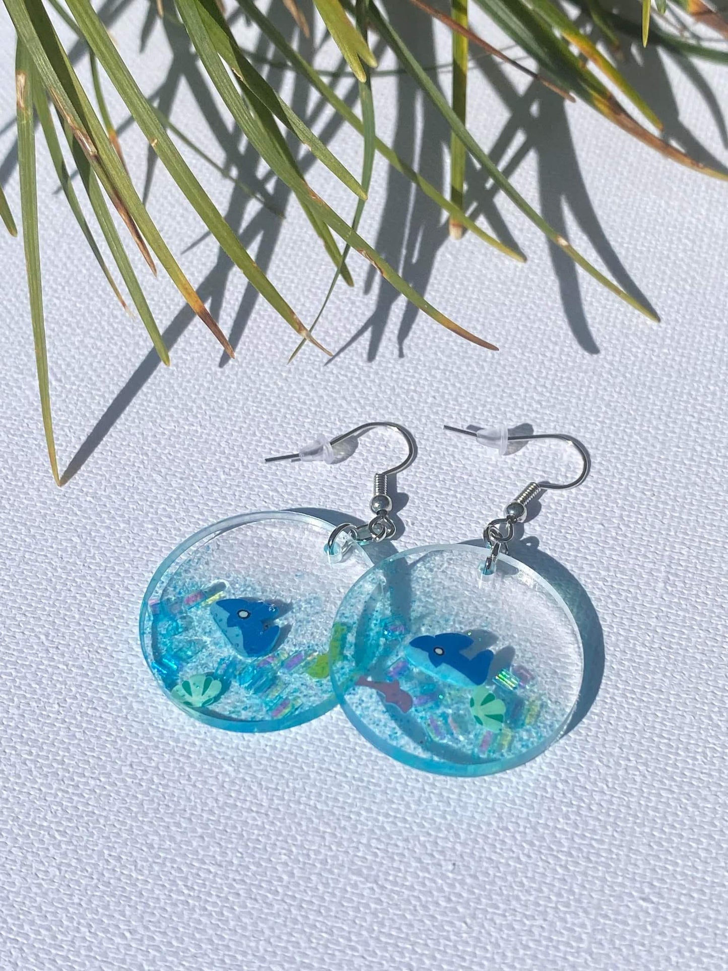 Resin - earrings