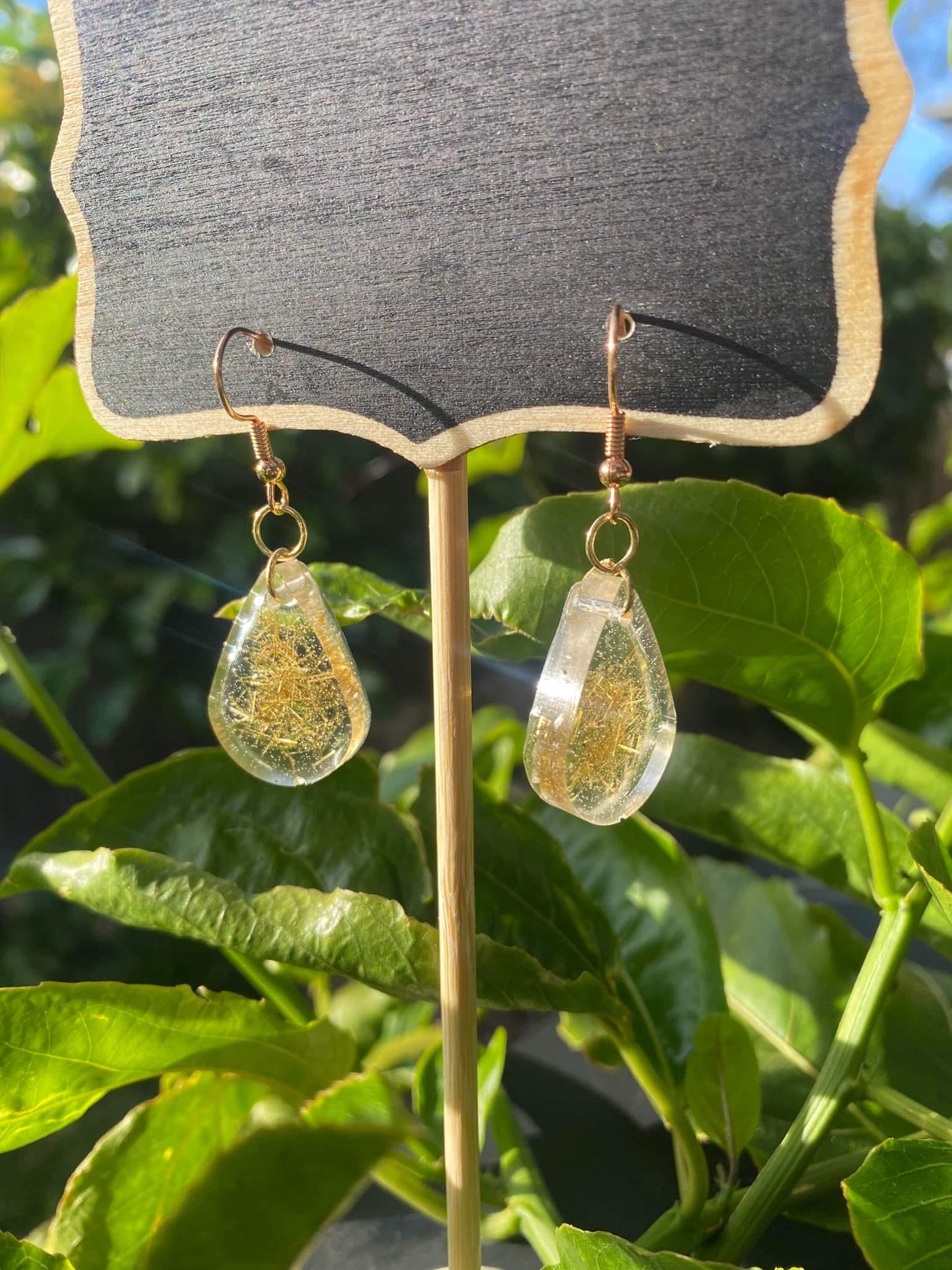 Resin - earrings