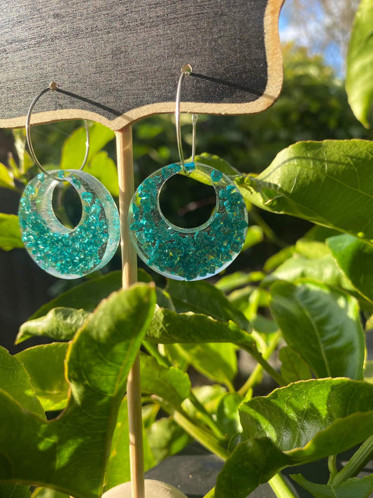 Resin - earrings