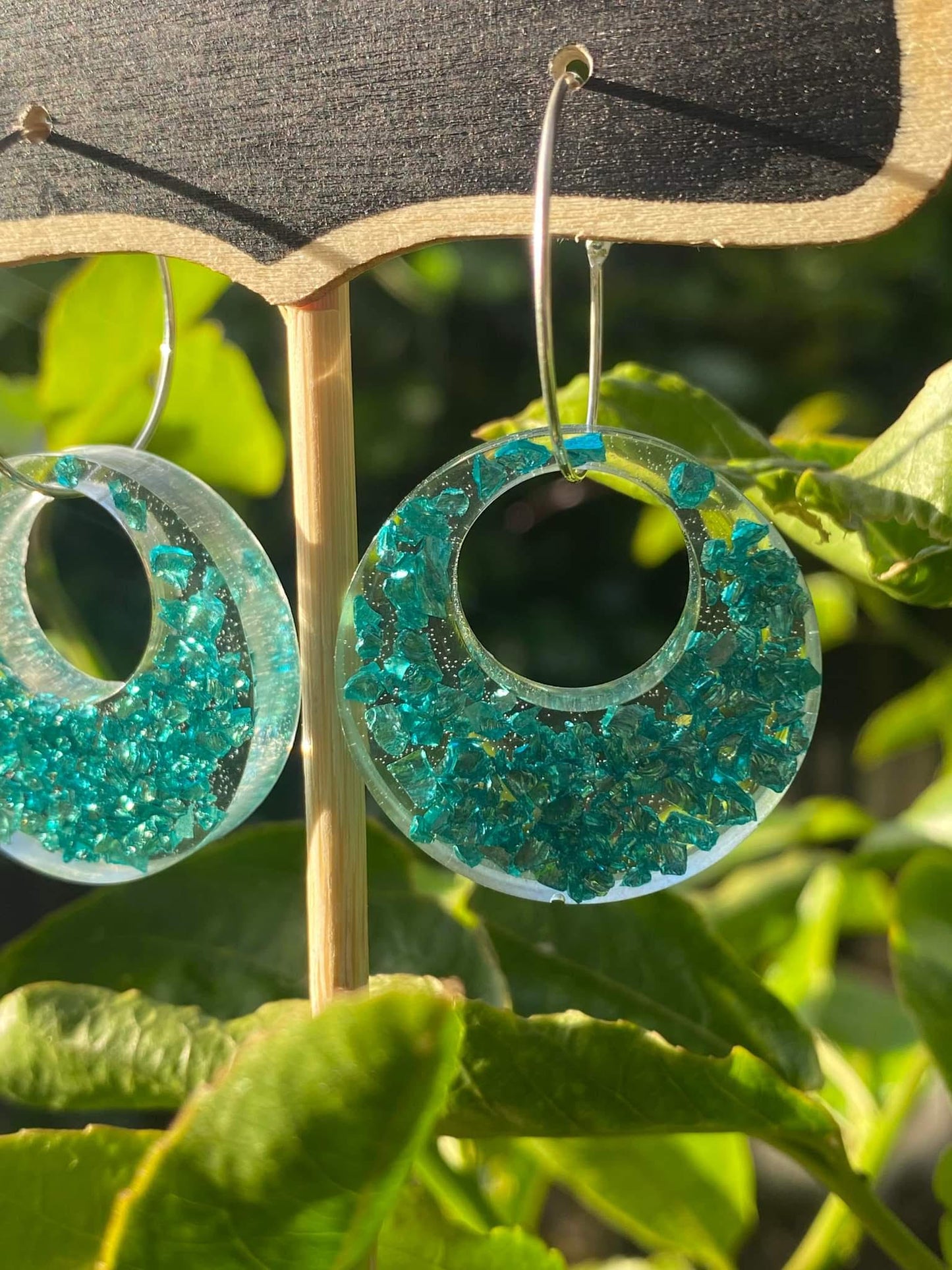 Resin - earrings