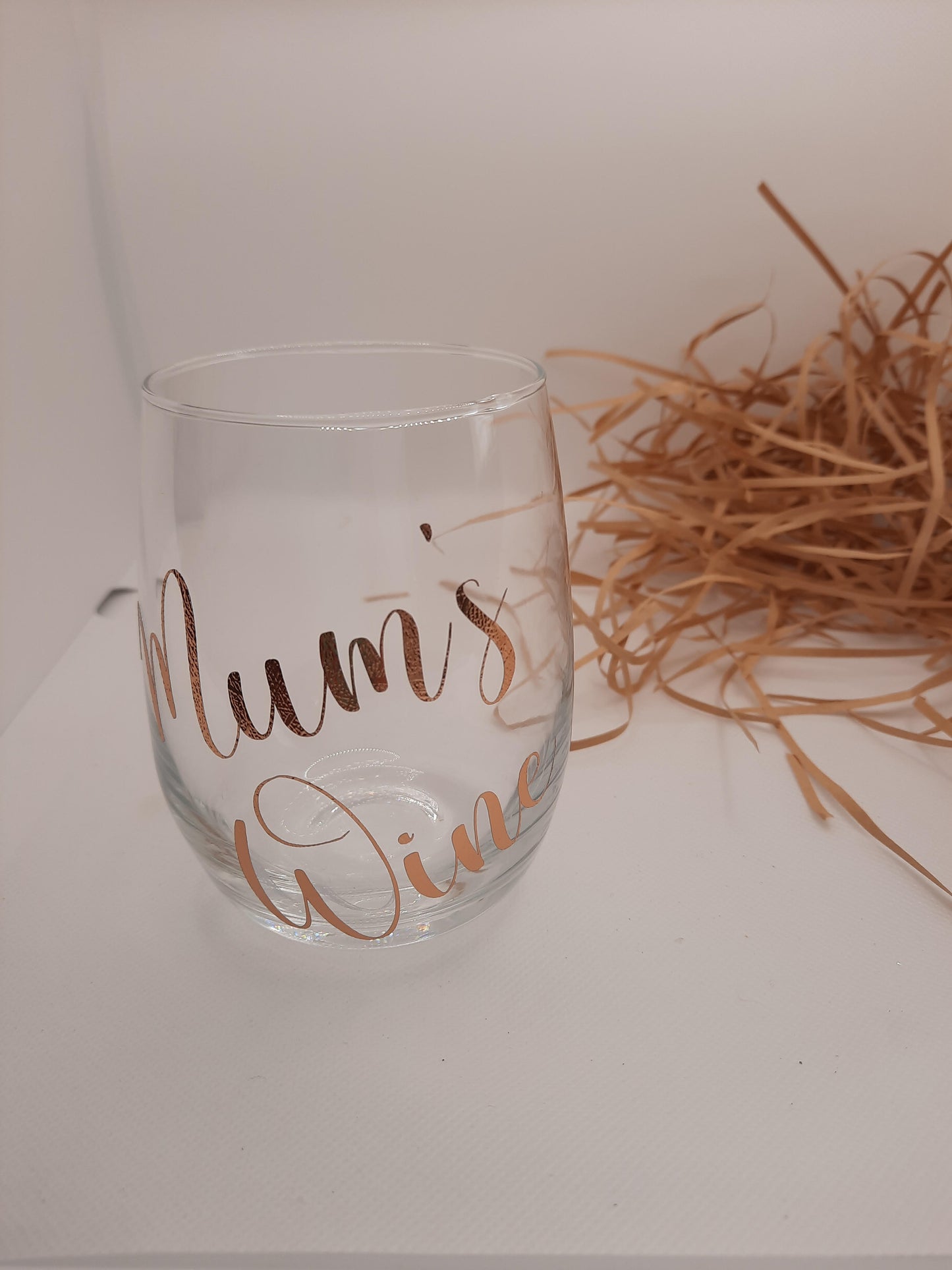 Stemless Wine Glass